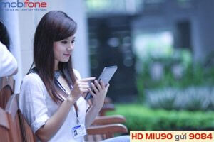 Đăng ký gói MIU90 MobiFone chỉ với 90.000đ có ngay 5.5 GB Data truy cập Internet tốc độ cao