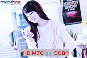 Cách đăng ký gói cước M70 MobiFone nhận ngay ưu đãi tới 3.8 GB Data