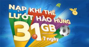 Đăng ký gói cước SEAGAME MobiFone ưu đãi 31GB chỉ có 31.000đ