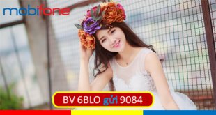 Đăng ký gói cước 6BLO Mobifone dùng data thả ga 6 tháng chỉ 414k