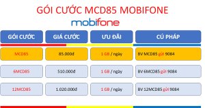 Cách đăng ký gói cước 12MCD85 Mobifone nhận 360GB- 50GB lưu trữ trên mobiCloud sử dụng liên tục cả năm