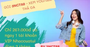 Đăng ký gói 3NCT89 MobiFone nhận 90GB- giải trí không giới hạn NhacCuaTui