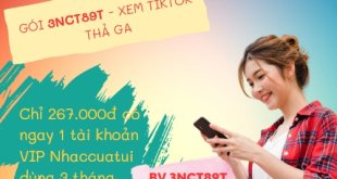 Đăng ký gói cước 3NCT89T Mobifone chỉ 267K nghe nhạc thỏa thích kèm data khủng