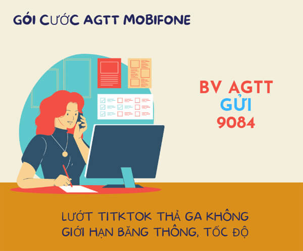 Đăng ký gói cước AGTT MobiFone chỉ với 80K/tháng nhận 30GB- free dịch vụ mobiAgri, TikTok