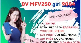 Cách đăng ký gói cước MFV250 Mobifone cho nhóm, hộ gia đình