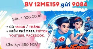 Đăng ký gói cước 12ME159 Mobifone dùng data và học tiếng Anh thả ga cả năm