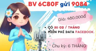 Cách đăng ký gói cước 6C80F MobiFone có ngay 1GB mỗi ngày kèm tiện ích giải trí liên tục 6 tháng