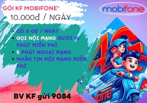 Cách đăng ký gói cước KF MobiFone có ngay 8GB mỗi ngày và gọi thả ga