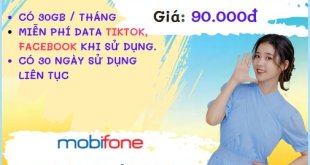 Đăng ký gói cước OFA Mobifone chỉ 90K/tháng nhận ngay ưu đãi trọn gói