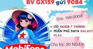 Đăng ký gói cước GX159 MobiFone: Xem phim, gọi điện, lướt web thả ga suốt cả tháng