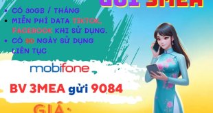 Gói cước 3MEA MobiFone: Tận hưởng ưu đãi học tập và giải trí thả ga chỉ với 270.000đ/ 90 ngày