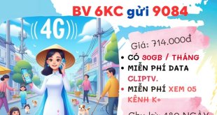 Đăng ký gói cước 6KC Mobifone ưu đãi 180GB- giải trí đỉnh cao không giới hạn data