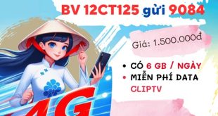 Đăng ký gói cước 12CT125 Mobifone online và dùng ClipTV giá rẻ cả năm