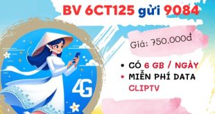 Đăng ký gói cước 6CT125 Mobifone online và dùng ClipTV nửa năm chỉ 750k