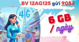 Đăng ký gói cước 12AG125 Mobifone dùng data và dịch vụ MobiAgri