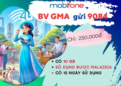 Cách đăng ký gói cước GMA MobiFone - Gói cước chuyển vùng quốc tế đi Malaisia