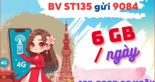 Đăng ký gói cước ST135 Mobifone có ngay 6GB Data tốc độ cao mỗi ngày