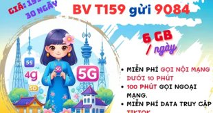 Gói cước T159 MobiFone có ngay 6GB mỗi ngày, gọi thả ga, dùng 30 ngày