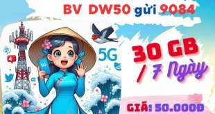 Đăng ký gói cước DW50 Mobifone chỉ 50k nhận 30GB data, nghe sách nói thả ga cả tuần