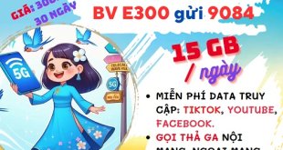 Gói cước E300 MobiFone: Ưu đãi tới 15GB mỗi ngày, gọi thả ga dùng 30 ngày