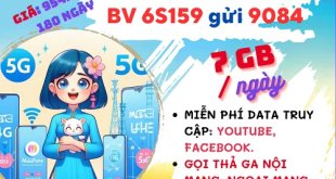 Đăng ký gói cước 6S159 Mobifone liên lạc và sử dụng data thả ga 6 tháng