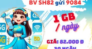 Đăng ký gói cước SH82 Mobifone có ngay 30GB data dùng 30 ngày