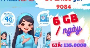 Gói cước EA135 Mobifone ưu đãi 180GB data, miễn phí học tiếng Anh cả tháng