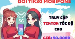 Cách đăng ký gói cước TIK30 Mobifone lướt TikTok thả ga trong 30 ngày