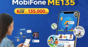 Đăng ký gói cước ME135 Mobifone dùng data và học tiếng Anh thả ga nửa năm