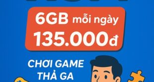 Gói cước H5M Mobifone nhận ưu đãi 180GB data kèm chơi game online thả ga