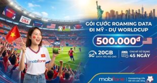 Đăng Ký Gói World Cup 2026 MobiFone Khi Đi Mỹ – Data Roaming Tốc Độ Cao